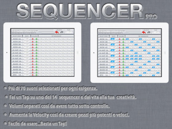 Sequencer Pro: ritmi con iPad – La recensione di iPadItalia