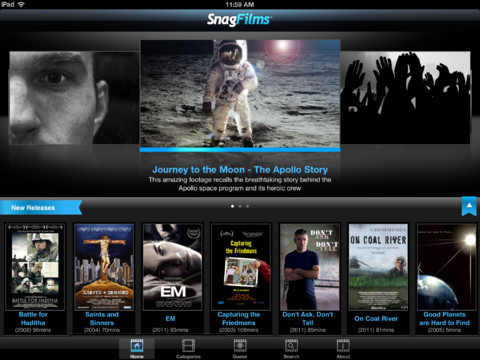 Migliaia di film indipendenti sul nostro iPad grazie a SnagFilms