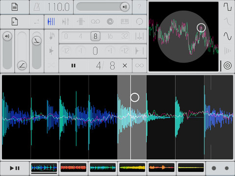 Crea musica elettronica su iPad con l’app Samplr