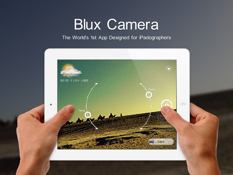 Rilasciata su App Store la versione per iPad di Blux Camera