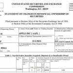 Due officiers di Apple vendono le proprie azioni per un totale di 7 milioni di dollari