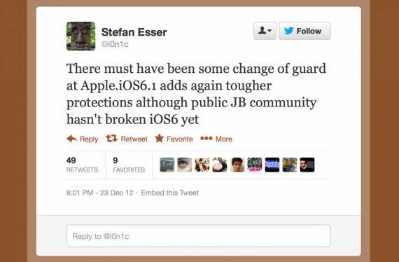 iOS 6.1 introduce nuove misure per ostacolare il jailbreak