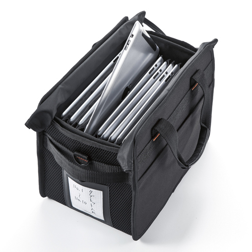La borsa che permette di trasportare fino a 10 iPad denominata BAG-BOX4BK