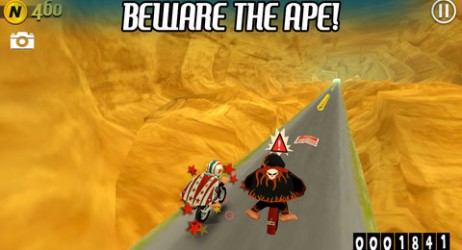 Nitro Chimp: una scimmia, un motore, un endless game