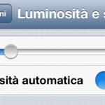 Come ovviare al problema della luminosità automatica su iOS 6