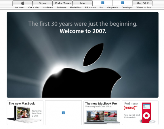 Apple.com: storia dell’evoluzione di un’azienda