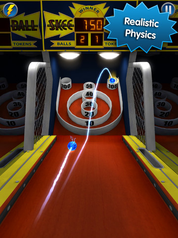 Skee-Ball 2: l’app che porta su iPad uno dei più diffusi giochi da sala