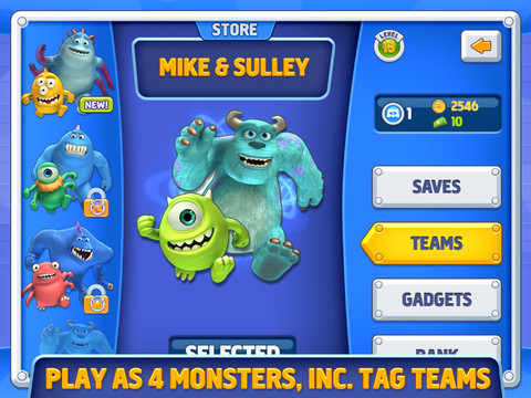 Disney rilascia su App Store Monsters, Inc. Run! – La recensione di iPadItalia