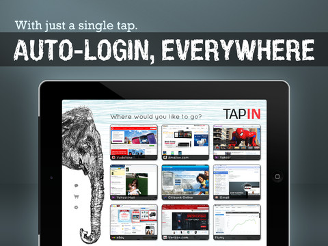 TapIn, il browser che gestisce le tue password