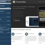 Scarica interi siti web e singoli file con Freeze2Go