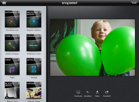 Nuovo update per Snapseed