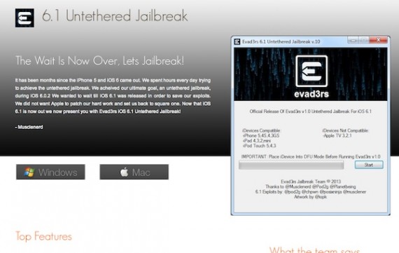 Evad3rs rilascia il jailbreak per iOS 6.1? No, è solo un fake