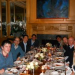 Una foto mostra una interessante cena tra importanti esponenti della Silicon Valley