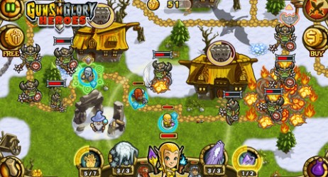 Guns’n’Glory Heroes: un nuovo Tower Defense Fantasy