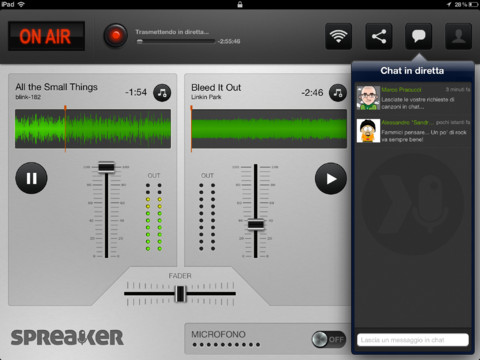 Spreaker DJ: si aggiorna l’app gratuita per mixare e registrare musica