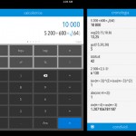 Calc 2M porta su iPad una calcolatrice scientifica