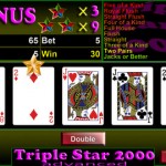 Con Triple Star 2000 arriva il videopoker su iPad