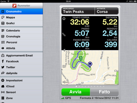 Disponibile su App Store un nuovo importante aggiornamento per Runmeter