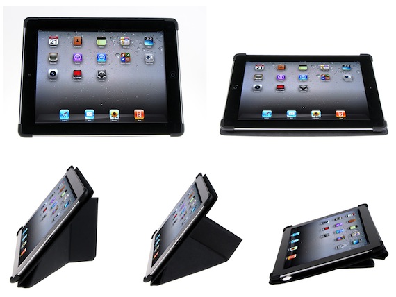 Kraun presenta due custodie protettive che si trasformano anche in comodi stand per il New iPad e iPad Mini.