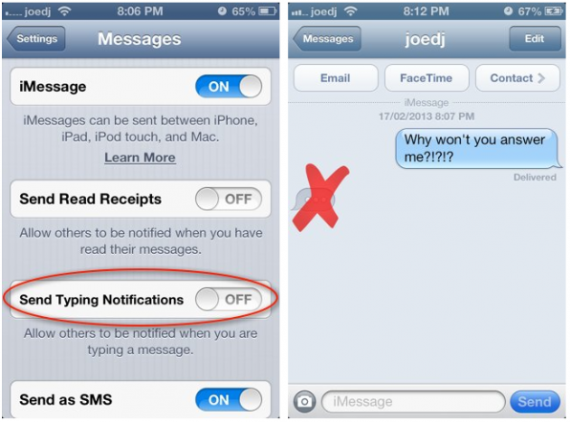 TypingPrivacy, un tweak per nascondere il simbolo della digitazione in corso su iMessage – Cydia