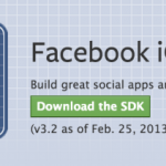 Disponibile l’iOS SDK 3.2 di Facebook per gli sviluppatori