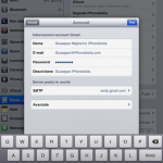 Come modificare il nome mittente in Mail su iPad