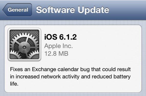 Rilasciato iOS 6.1.2 per iPad e iPad mini [AGGIORNATO]