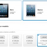 iPad Retina da 128GB ufficialmente disponibile in Italia
