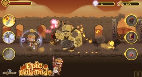 Epic Battle Dude: fantasy, RPG e runner game insieme