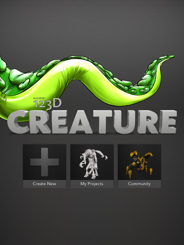 Autodesk 123D Creature: l’app per creare personaggi in 3D su iPad