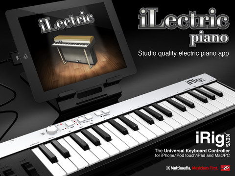 iLectric Piano: fino a 40 strumenti di fama mondiale sul vostro iPad.