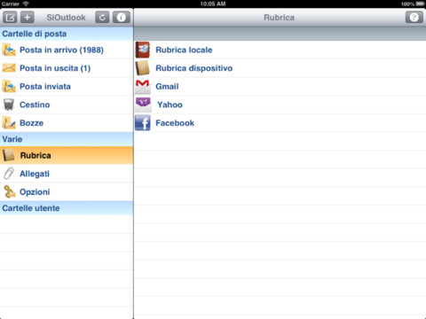 Nuovo update per SiOutlook, il client di posta elettronica per iPad