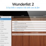Wunderlist per iPad: gestisci i tuoi impegni in modo semplice e veloce