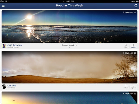 PanoPerfect, il social network delle foto panoramiche