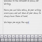 Idee per Scrivere, l’app per chi ha il “blocco dello scrittore”