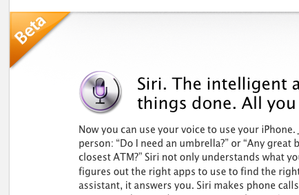 Siri è ancora in “beta”, perchè?