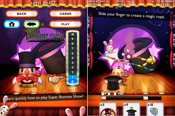 Super Bunnies Show: anche i conigli ne hanno abbastanza di trucchi – La recensione di iPadItalia