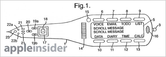 La penna intelligente brevettata da Apple…