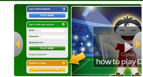 Ggoal, la strategia nel calcio… ora in webapp