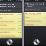 Siri può creare o effettuare una ricerca tra le note