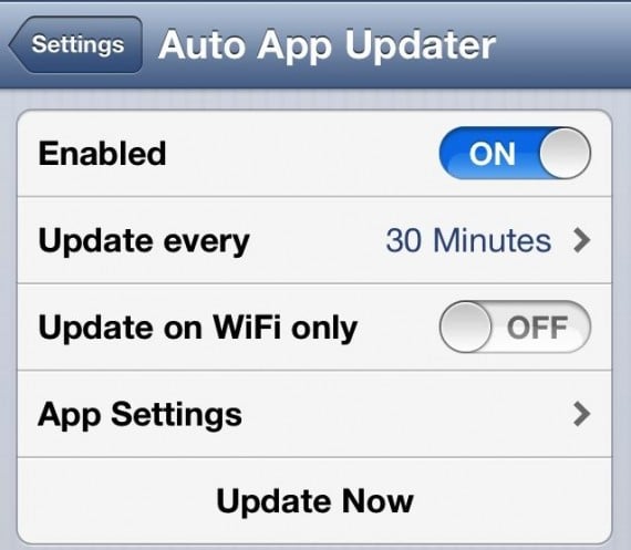 Come aggiornare automaticamente le applicazioni su iPad
