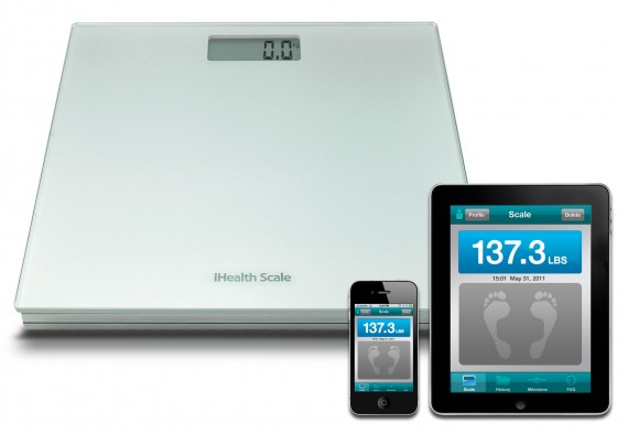 La bilancia iHealth Scale che si interfaccia con l’iPad
