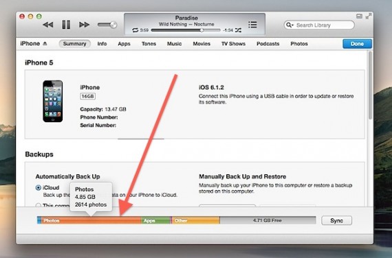 Quanto spazio ancora disponibile su iPad? – Noob’s Corner