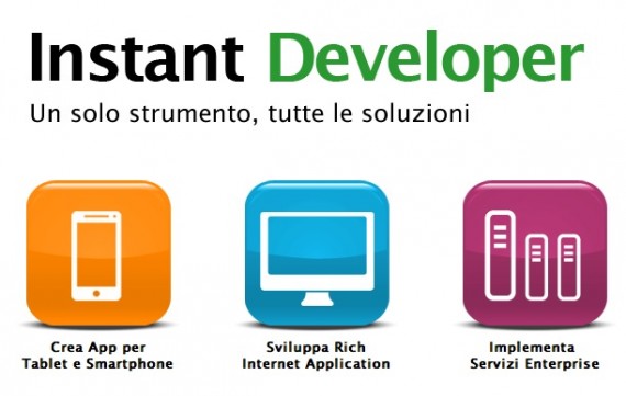 Disponible la versione 12 di Instant Developer