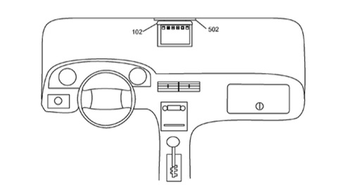 Brevetto Apple: ecco lo stand magnetico da auto per iPad