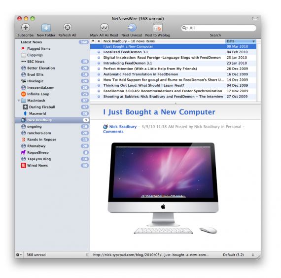 NetNewsWire risorge e porta gli RSS su iOS e Mac