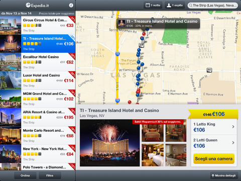 Expedia Hotels & Flights 3.0 disponibile su App Store