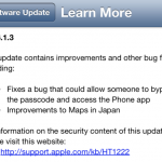 Disponibile iOS 6.1.3 per iPad