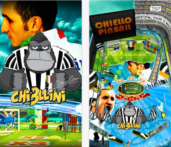 Un flipper game dedicato a Giorgio Chiellini