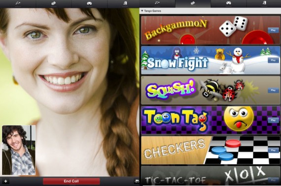 Tango Video Calls si aggiorna ed arriva finalmente anche su iPad!